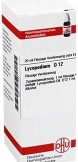 DHU Lycopodium D12 Dilution, 20 ml Solution