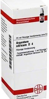 Argentum Nitr D 4, 20 ml