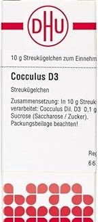 Cocculus D3 DHU Globules, 10 g Globules
