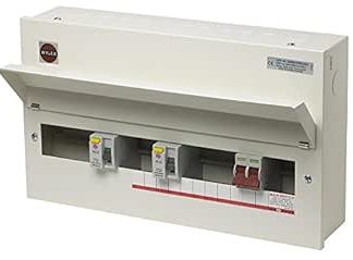 Metal 15 Way Flexible HI Consumer Unit | Load Centers / Distribution Plates Consumer Units Circuit Breaker 1 x Quantity - NMRS15SSLMHI