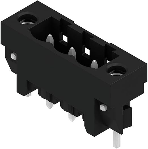 Weidmüller SL-SMT 5.08HC Black Electrical Terminal Block
