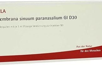 Membrana Sinuum Para. GL D 30 Ampoules 10 x 1 ml