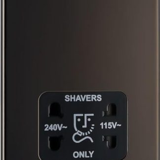 BG Screwless Flatplate FBN20B Shaver Unit 115/230V (Black Nickel)Shaver Unit 115/230V (Black Nickel)