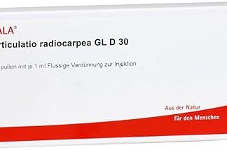 Articulatio Radioca GL D 30 Ampoules, 10 x 1 ml