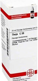 DHU Thuja C30 Dilution, 20 ml Solution
