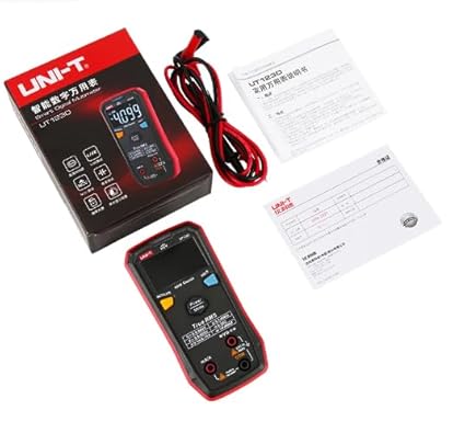 UNI-T UT123D Digital Smart Multimeter NCV EBTN Display DC/AC Current Voltage Meter Capacitance Resistance Meter Multi Tester