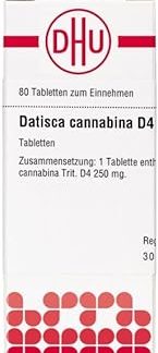 Datisca cannabina D4 DHU Tablets, Pack of 80 Tablets
