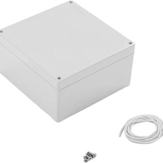Heyiarbeit 1 Piece 192 x 188 x 100 mm ABS White Dustproof Electronic Junction Box Switch Housing Project Box DIY Box Junction Box Housing