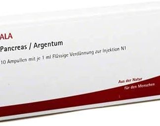 Pancreas Argentum Ampoules 10 ml