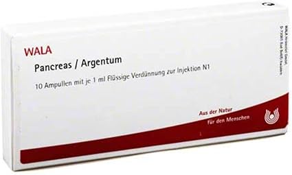 Pancreas Argentum Ampoules 10 ml