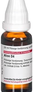 DHU Aloe D4 Dilution 20 ml Solution