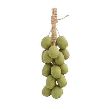 Grape Soap on Rope, Handmade Grape Soap, Face and Body Bath Soaps, Soaps, Handmade Decorative Gift Grape Shape