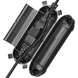 Colorich Cable Box, Waterproof, Outdoor Cable Box, Plug Protection, Waterproof, Outdoor Cable Protection for Extension Cable, Power Tool, Lawn Mower