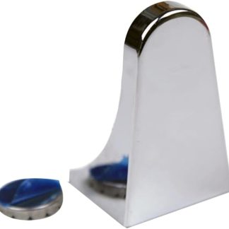 SOLUSTRE 1 x Magnetic Soap Holder Wall Mounted Soap Box for Bathroom Durable and Rustproof Holds and Keys to Attach Smooth Surfaces