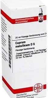 CUPRUM METALLICUM D 6 Dilution 20 ml