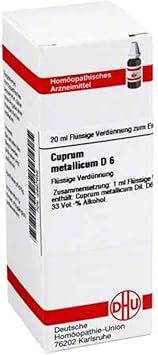 CUPRUM METALLICUM D 6 Dilution 20 ml