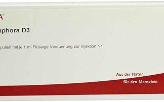 Camphora D 3 Ampoules 10 x 1 ml