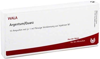 Argentum/Quartz Ampoules 10 x 1 ml