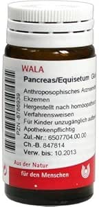 Pancreas Equisetum Globules 20 g by Wala Remedies GmbH