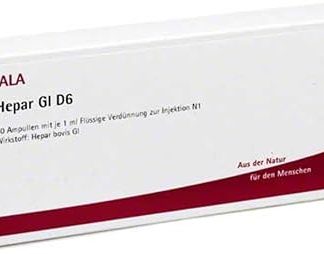 Hepar Gl D 6 Ampoules 10 x 1 ml