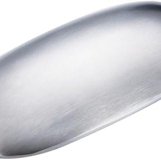 GLEAVI Stainless Steel Soap as Odour Absorber and Odour Remover for Kitchen Practical Kitchen Accessories for Removing Odours with Holder Silver