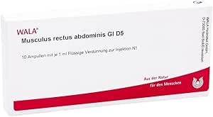 Musculus Rectus Abdominis GL D 5 Ampoules 10 x 1 ml