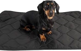MyBestBuddy Oxford Dog Mat, Waterproof, 70 x 50 cm, S, Outdoor, Dirt-Repellent and Washable at 40°C, Dog Bed for Small Dogs, 70 x 50 cm