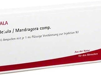 Betula Mandragora Ampoules 10 x 1 ml