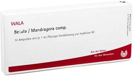 Betula Mandragora Ampoules 10 x 1 ml