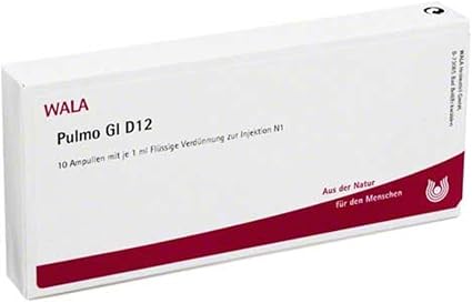 Pulmo GL D 12 Ampoules 10 ml Ampoules