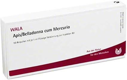 APIS BELLADONNA CUM Mercurio Ampoules 10 x 1 ml