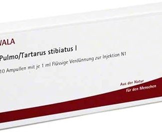 Pulmo/Tartarus stibiatus I ampoules 10 x 1 ml