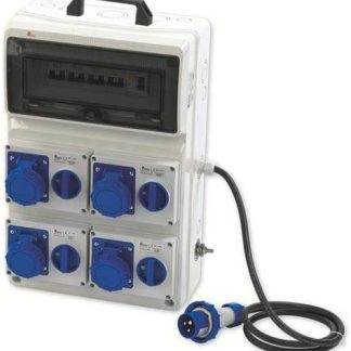 ACS 16A 250V Electrical Housing for 1 Plug 4 Sockets