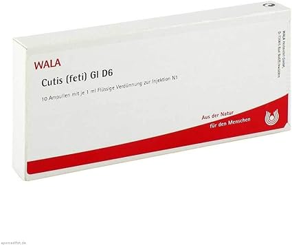 CUTIS feti GL D 6 Ampoules 10 x 1 ml