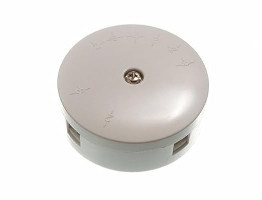 One Stop DIY Electrical Junction Box 5A 4 Terminal 60mm Diameter (Pack of 48)