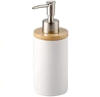 3X 400Ml Keramik Seifen, Nordischer, Lotion Seifen für Küche und -Weiß
