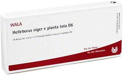 Hellleborus Niger e Planta Tota D 6 Ampoules 10 x 1 ml