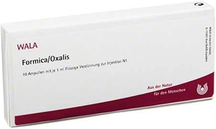 Formica Oxalis Ampoules 10 x 1 ml