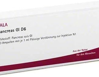Pancreas GL D 6 Ampoules 10 x 1 ml