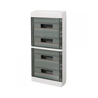 ELETTROCANALI SERIE CIVILI EC60072B Wall Switch IP40 with Transparent Door 72 Modules