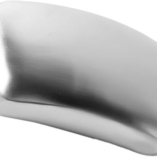 Healvian Stainless Steel Soap Stain Remover Simple Human Soap Dispenser Hair Removal Cream Soap Dispenser Wall Mounted Odour Eliminator Odour Absorber Silver