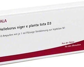 Hellleborus Niger e Planta Tota D 3 Ampoules 10 x 1 ml