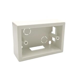 Outdoor Box 503 Wall Box 3 Modules White for Sockets Compatible with All Civil Series (Pack of 1)