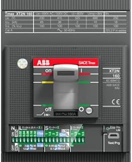 XT2N 160 Ekip Dip LIG In=100A 3p F F (Reference: 1SDA100013R1)
