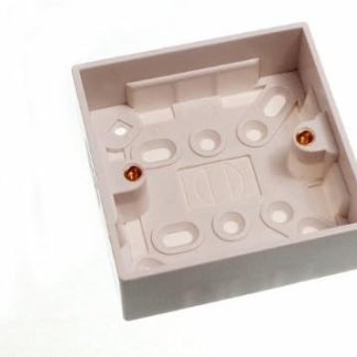 sourcingmap 25mm Deep Flush Mount Socket Strip 100pcs