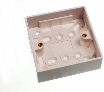 sourcingmap 25mm Deep Flush Mount Socket Strip 100pcs