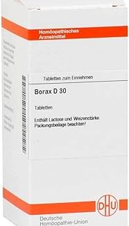 DHU Borax D 30 Tablets Pack of 80 Tablets