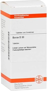 DHU Borax D 30 Tablets Pack of 80 Tablets