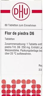Flor de Piedra D6 DHU Tablets, Pack of 80 Tablets
