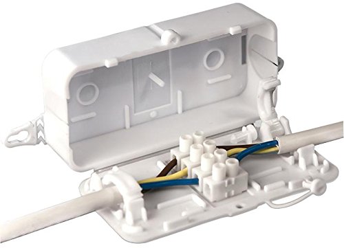 in-Line Junction Box 97 x 55 x 29 mm Electrical Junction Box 1 Piece - DEKSB-002